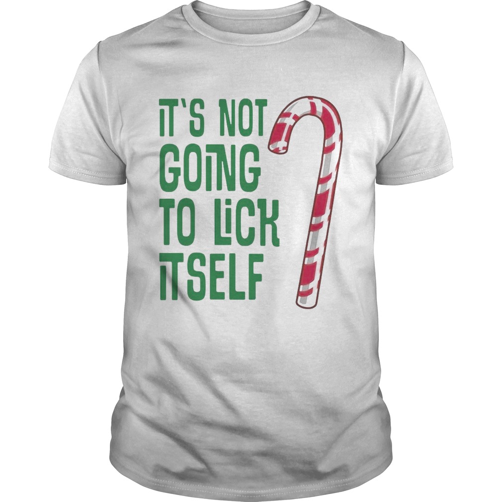 Its Not Going To Lick Itself Christmas Raglan shirt