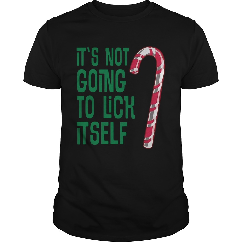 Its Not Going To Lick Itself Christmas Raglan shirt