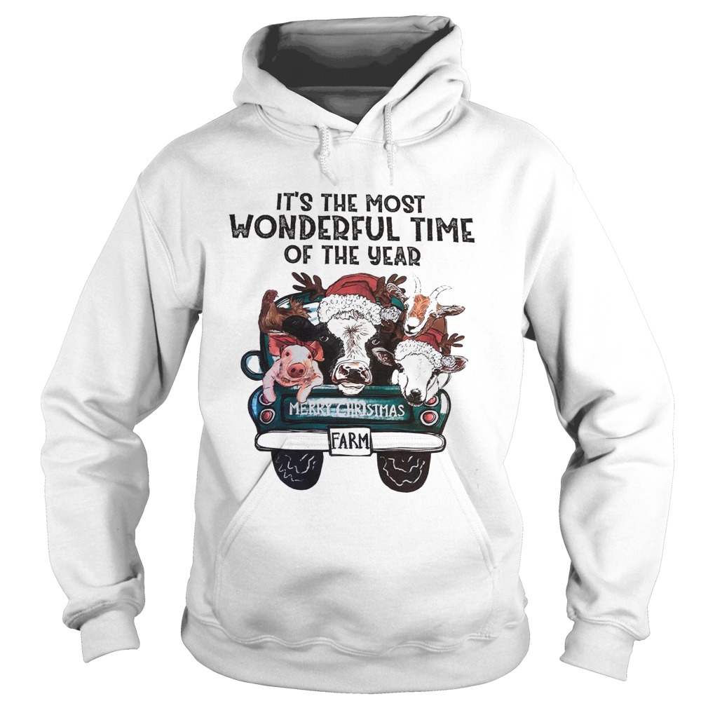 Its The Most Wonderful Time Of The Year Shirt Merry Christmas  Hoodie