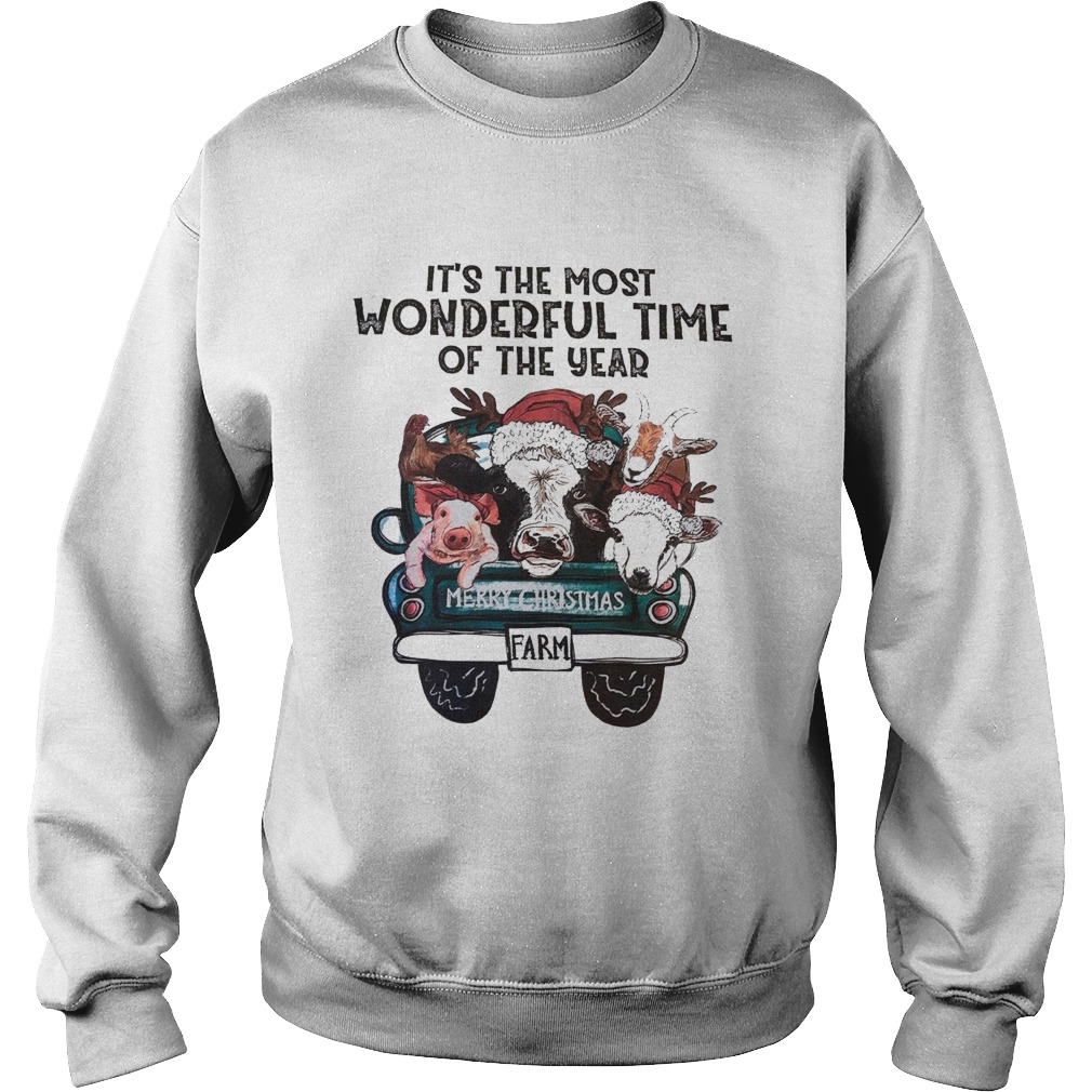 Its The Most Wonderful Time Of The Year Shirt Merry Christmas  Sweatshirt