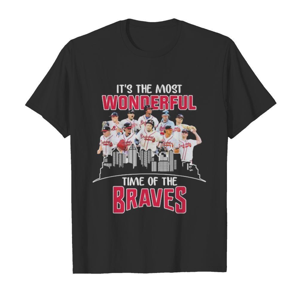 It’s the most wonderful time of the atlanta braves shirt