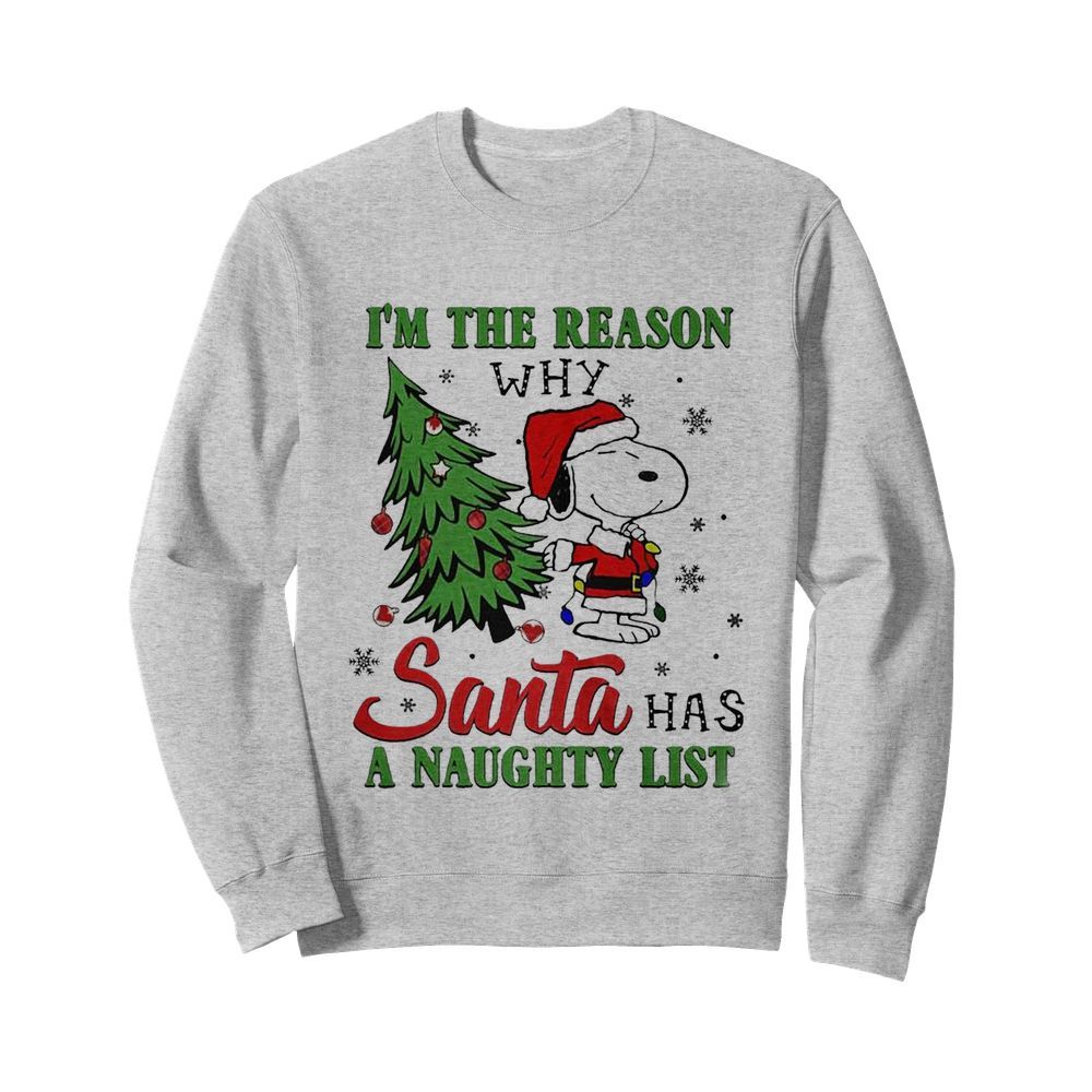 I’m The Reason Why Santa Has A Naughty List Christmas  Unisex Sweatshirt