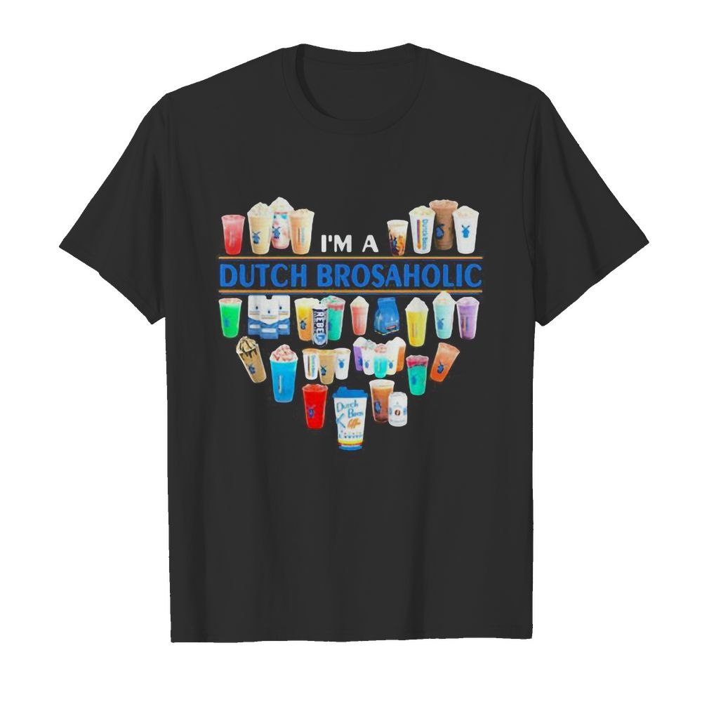 I’m a dutch bros aholic heart  Classic Men's T-shirt