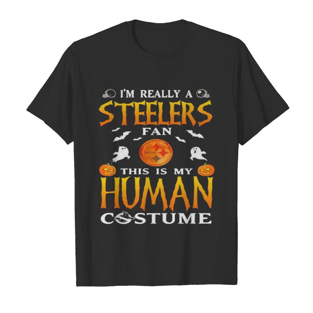 I’m really a pittsburgh steelers fan this is my human costume halloween  Classic Men's T-shirt