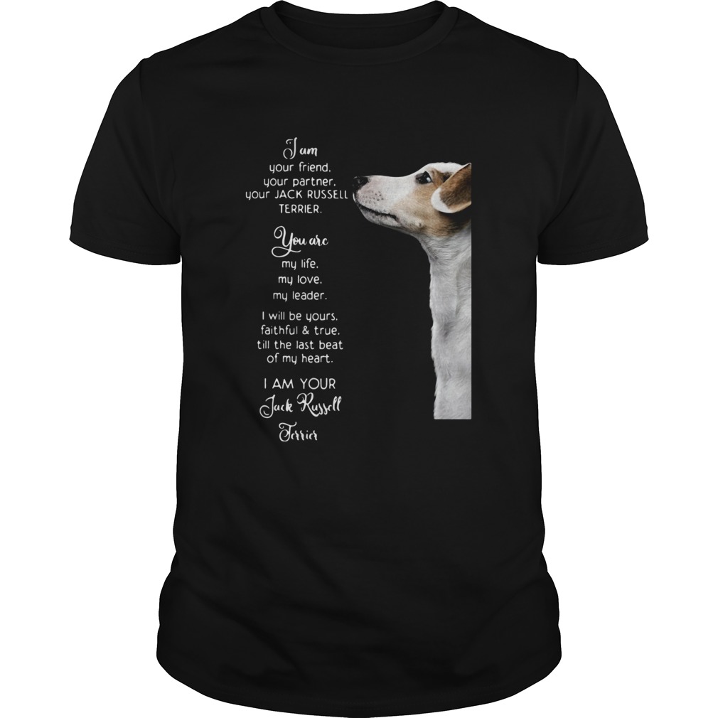 Jam Your Friend Your Partner Your Jack Russell Terrier  Unisex