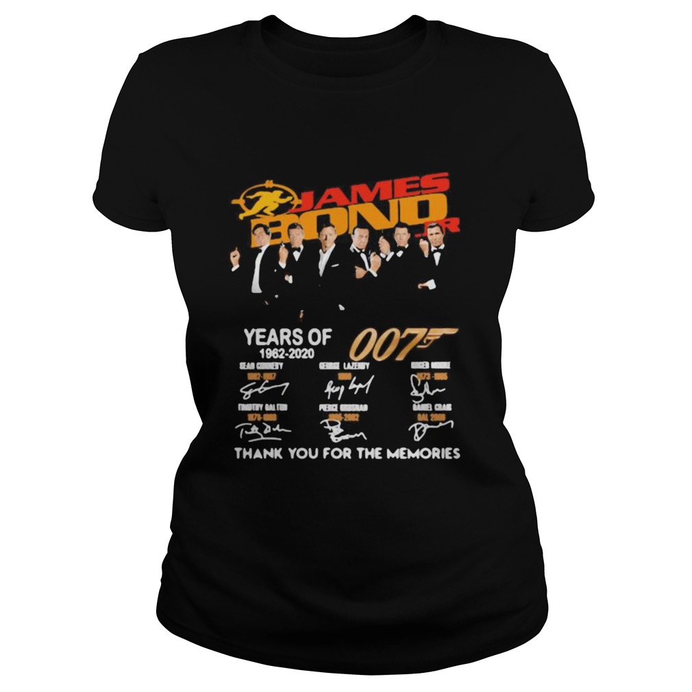 James Bond 007 Years Of 19622020 Thank You For The Memories  Classic Ladies