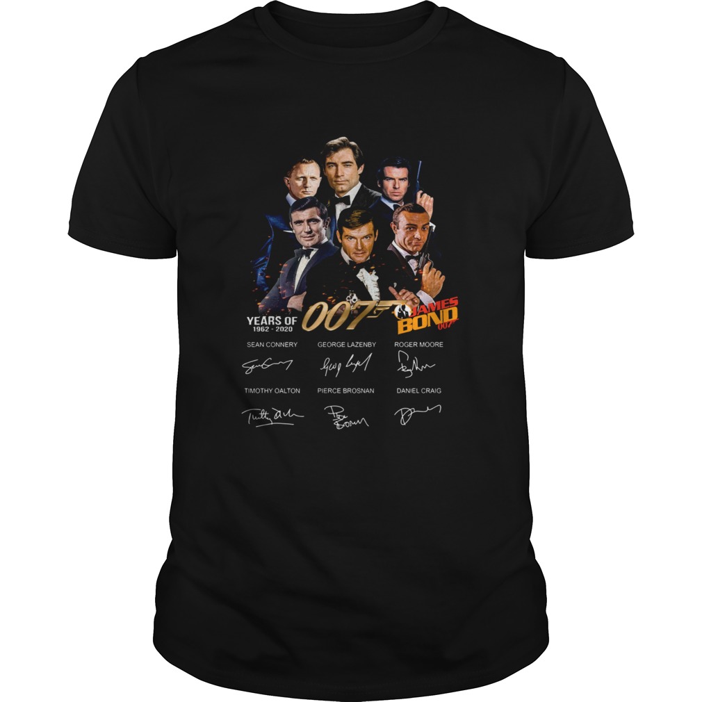 James Bond 50 Years Of 007 19622020 Signatures  Unisex