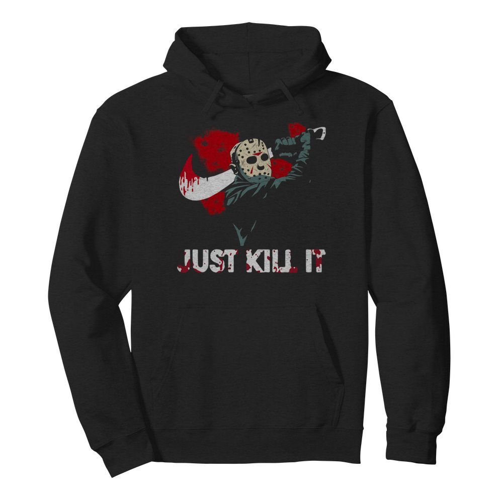 Jason Voorhees Nike Just Kill It  Unisex Hoodie