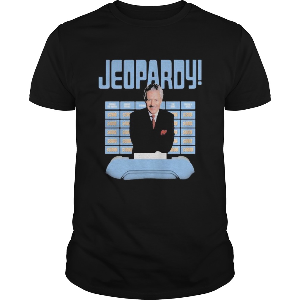 Jeopardy merv griffin vintage shirt