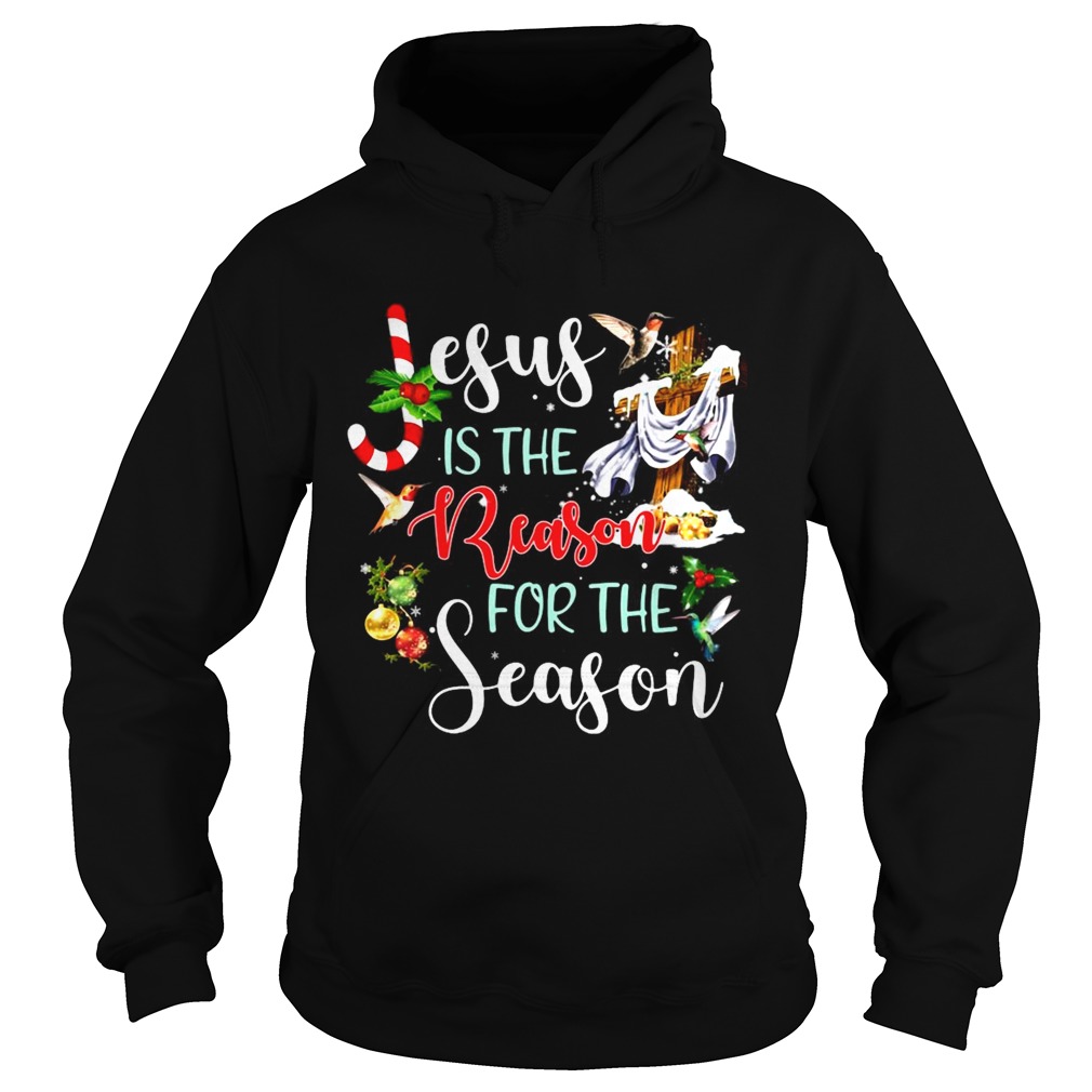 Jesus Reason For Season Hummingbird Christmas  Hoodie