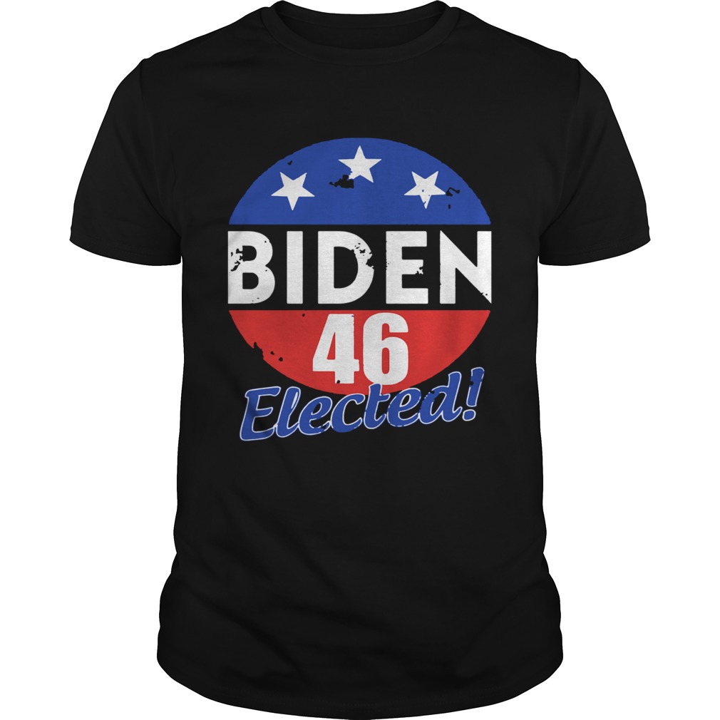 Joe Biden 46 Elected Celebrate Joe Biden 46th President Of America 2020 Wining Retro Vintage shirt