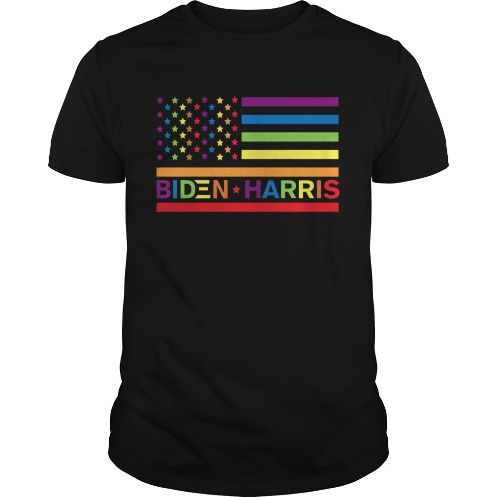 Joe Biden Kamala Harris 2020 Rainbow Gay Pride Lgbt Election shirt