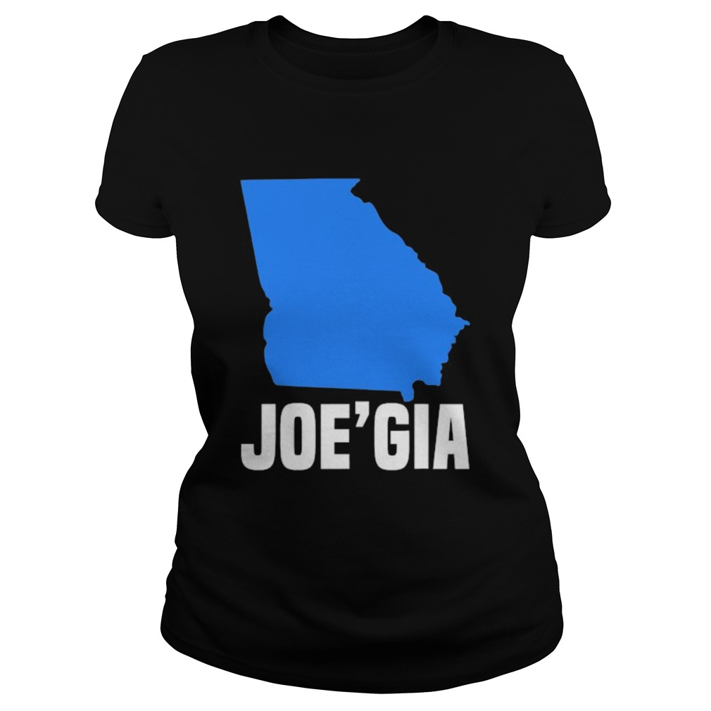 Joegia Georgia Map Outline State Home Pride  Classic Ladies