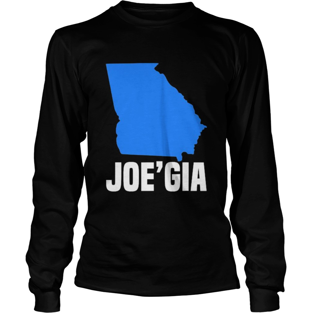 Joegia Georgia Map Outline State Home Pride  Long Sleeve