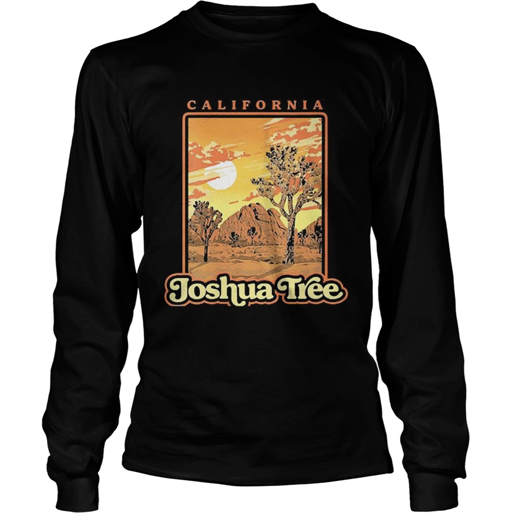 Joshua Tree National Park Vintage WPA Poster Style  Long Sleeve