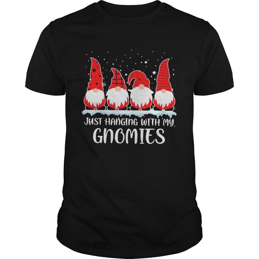 Just Hanging With My Gnomies Christmas 2020shirt