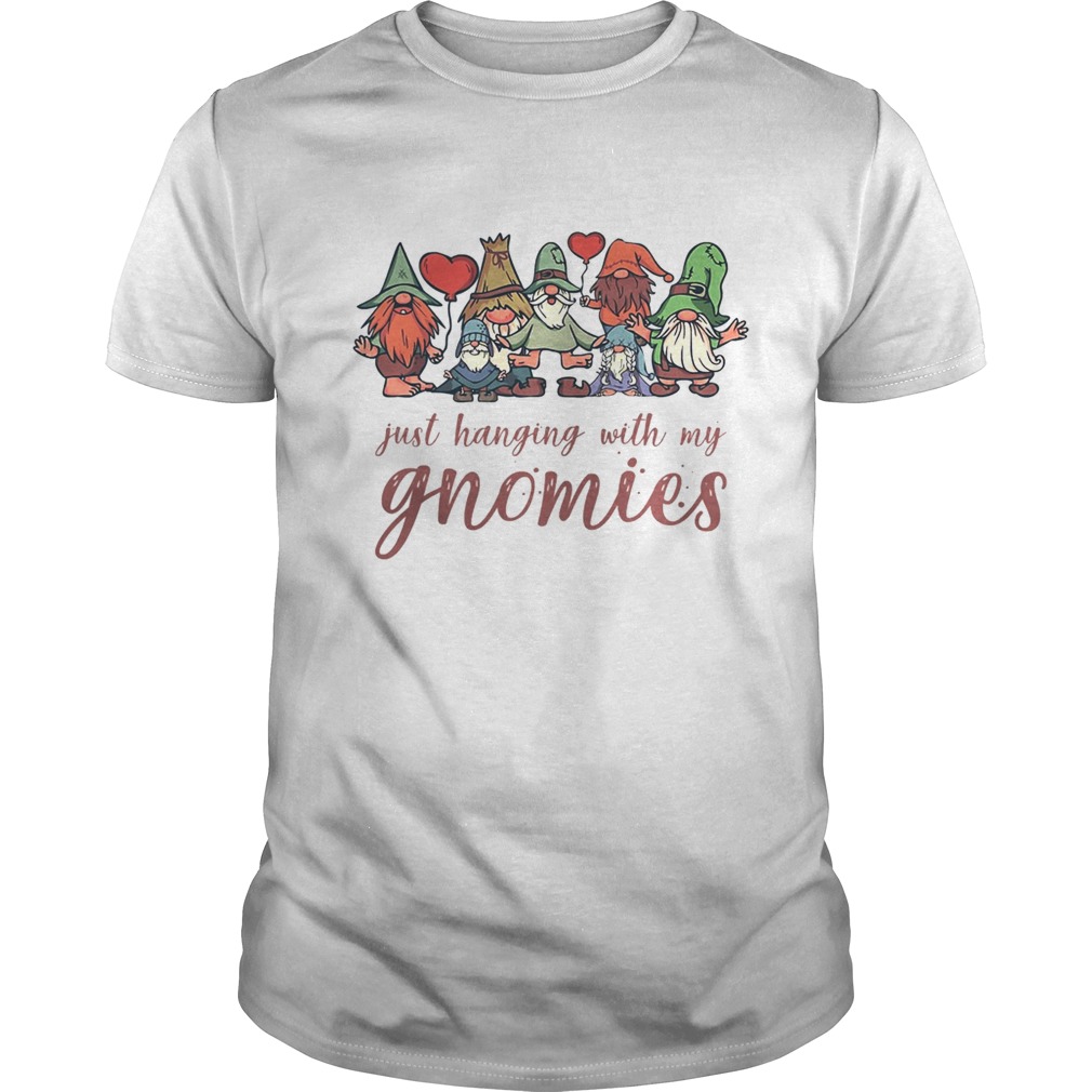 Just Hanging With My Gnomies Christmas Squad shirt