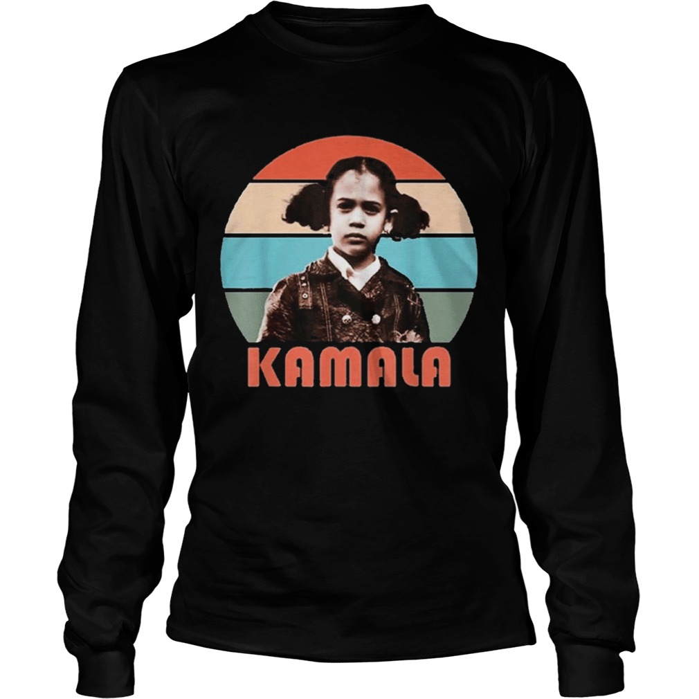 Kamala Harris That Little Girl Retro Vintage Anti Trump  Long Sleeve