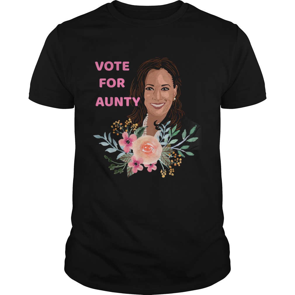 Kamala Harris Vote For Aunty shirt