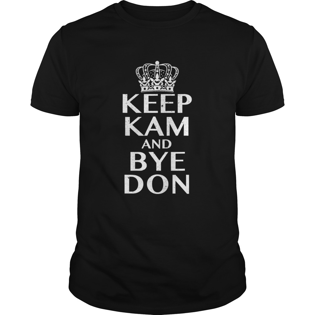 Keep kam and bye don biden harris inauguration election 2020 shirt