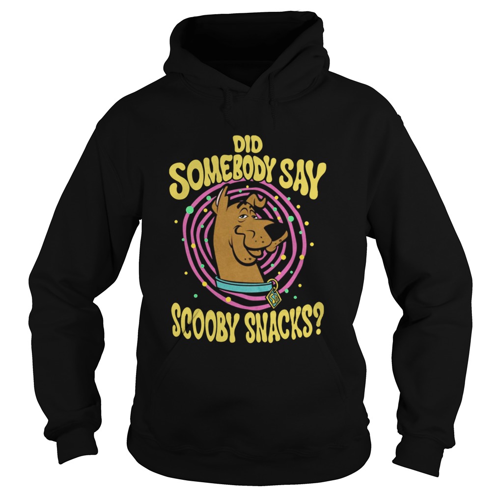 Kids ScoobyDoo Did Somebody Say Scooby Snacks Portrait  Hoodie