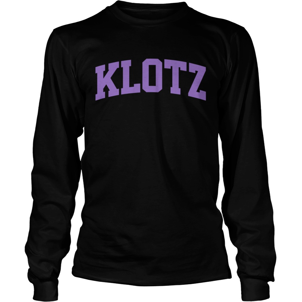 Klotz Name Family  Long Sleeve