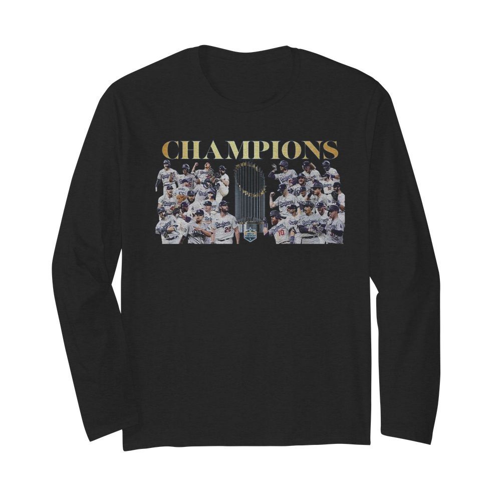 LA Champions World 2020 Double  Long Sleeved T-shirt 