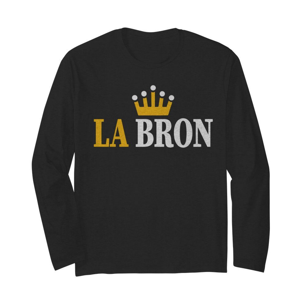 La Crown Tie Dye  Long Sleeved T-shirt 