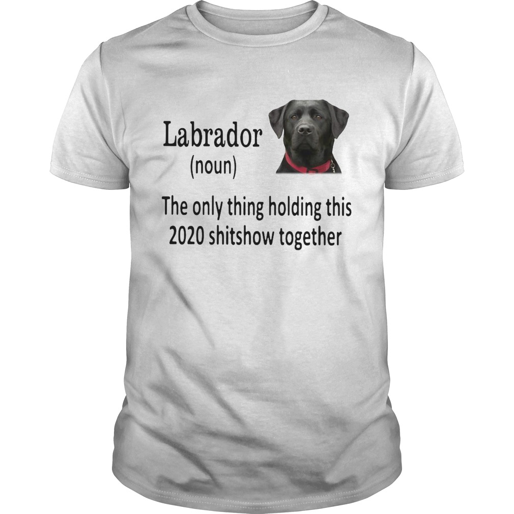 Labrador The Only Thing Holding This 2020 Shitshow Together  Unisex