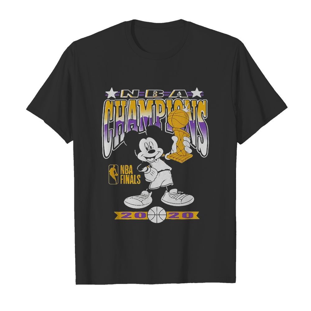 Lakers Finals Champs Mickey shirt