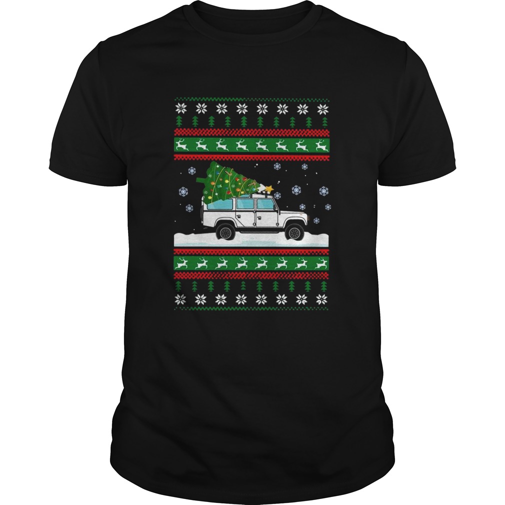 Land Rover Defender 90 Ugly Christmas shirt