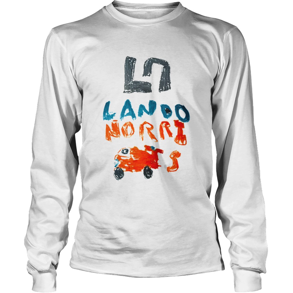 Lando Norris British Prix Helmets  Long Sleeve