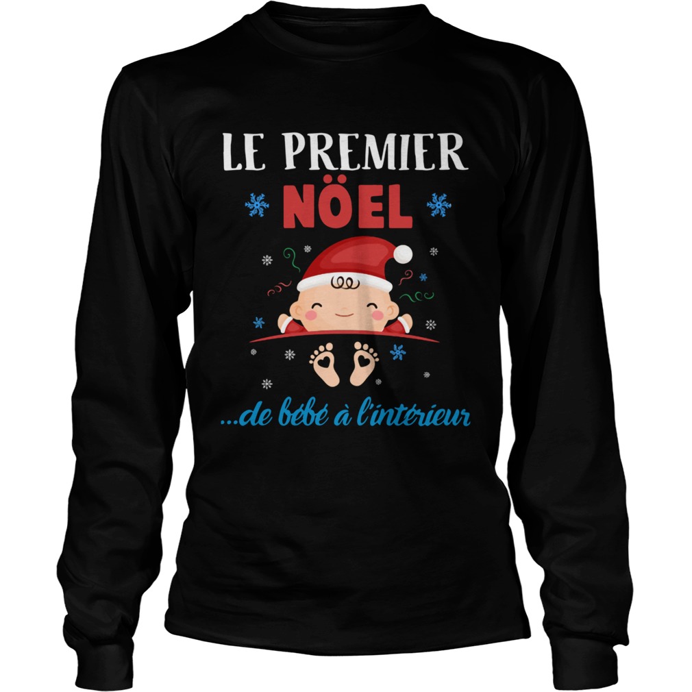 Le Premier Noel De Bebe A Lintrieur  Long Sleeve