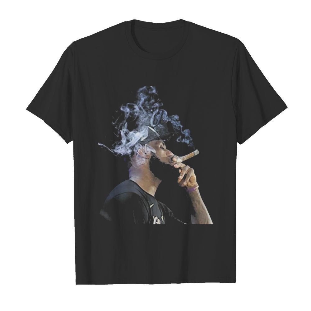 Lebron James Smoking Cigar shirt