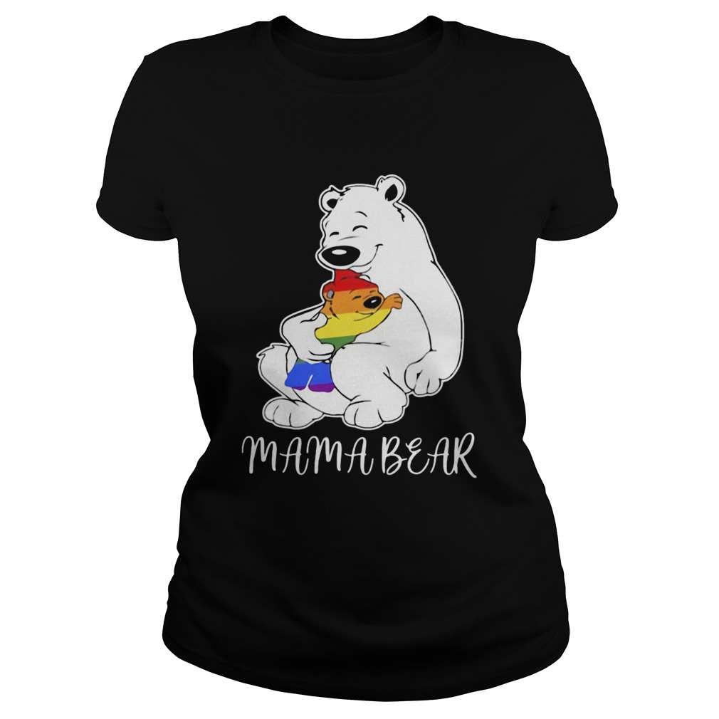 Lgbt pride mama bear  Classic Ladies