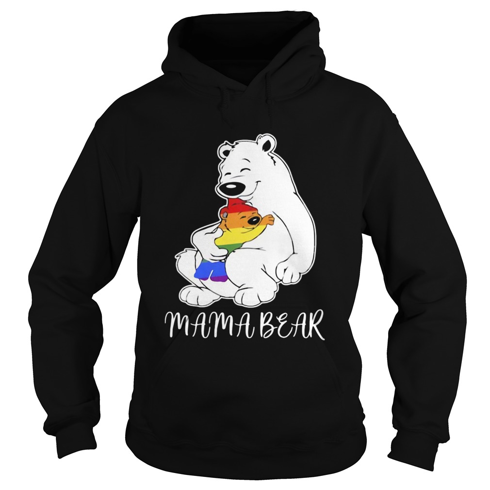 Lgbt pride mama bear  Hoodie