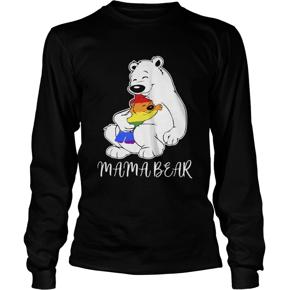 Lgbt pride mama bear  Long Sleeve