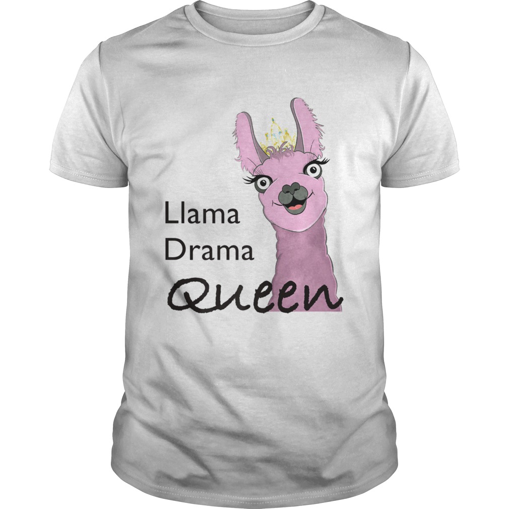 Llama drama queen shirt