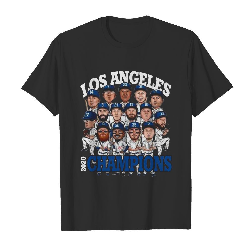 Los Angeles 2020 Dodgers World Series Champions shirt