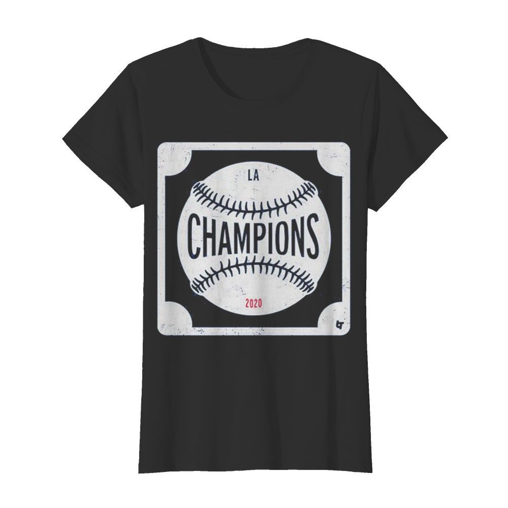 Los Angeles Dodger Champions 2020 Baseball  Classic Women's T-shirt