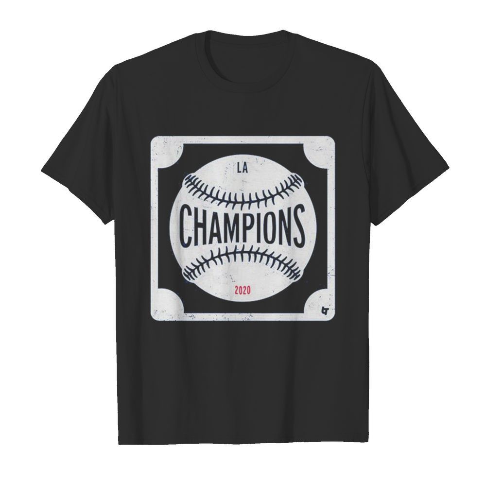 Los Angeles Dodger Champions 2020 Baseball  Classic Men's T-shirt