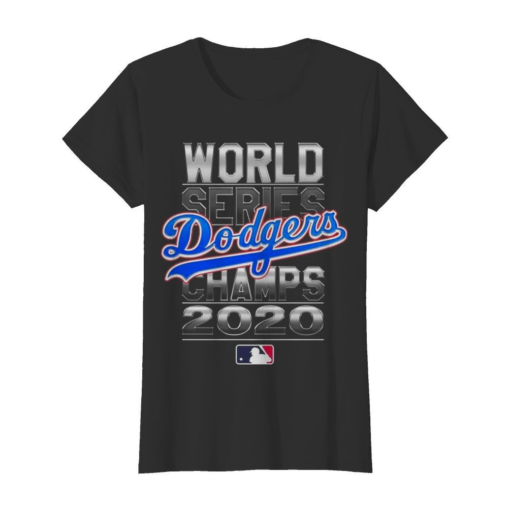 Los Angeles Dodgers 2020 World Series Champions Champions 2020  Classic Women's T-shirt