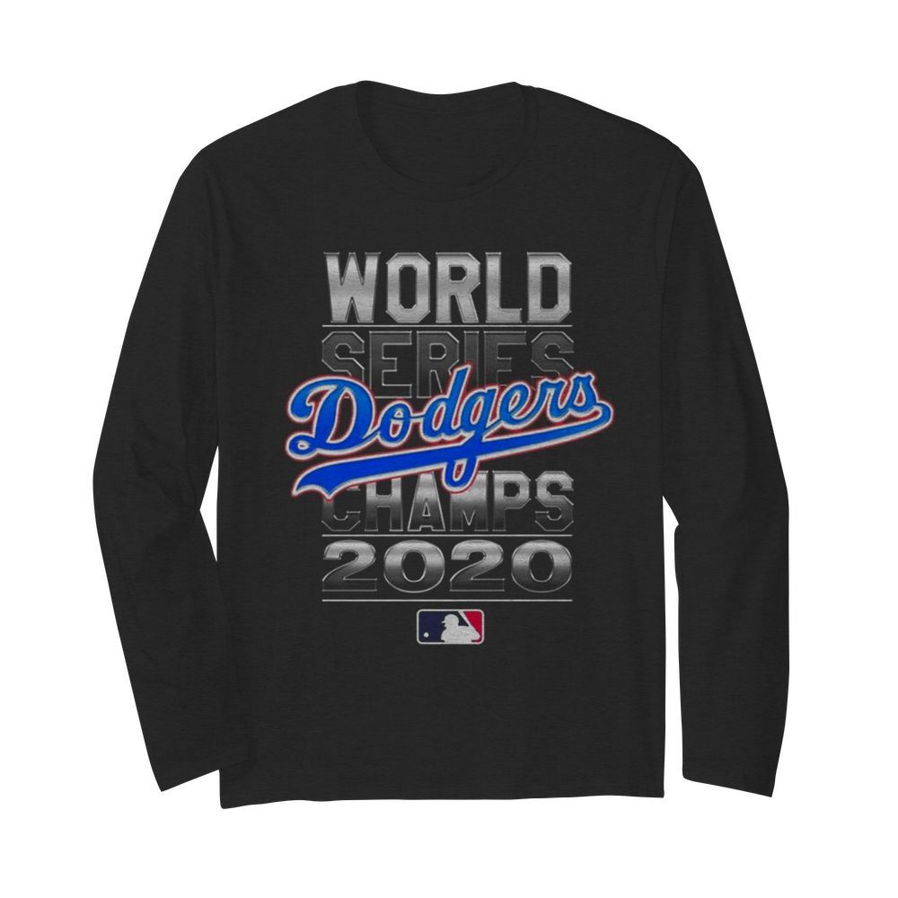 Los Angeles Dodgers 2020 World Series Champions Champions 2020  Long Sleeved T-shirt 