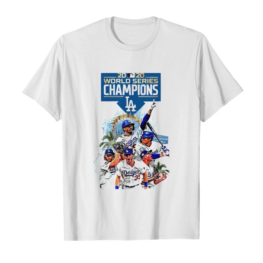 Los Angeles Dodgers 2020 World Series Champions Player Legend shirt