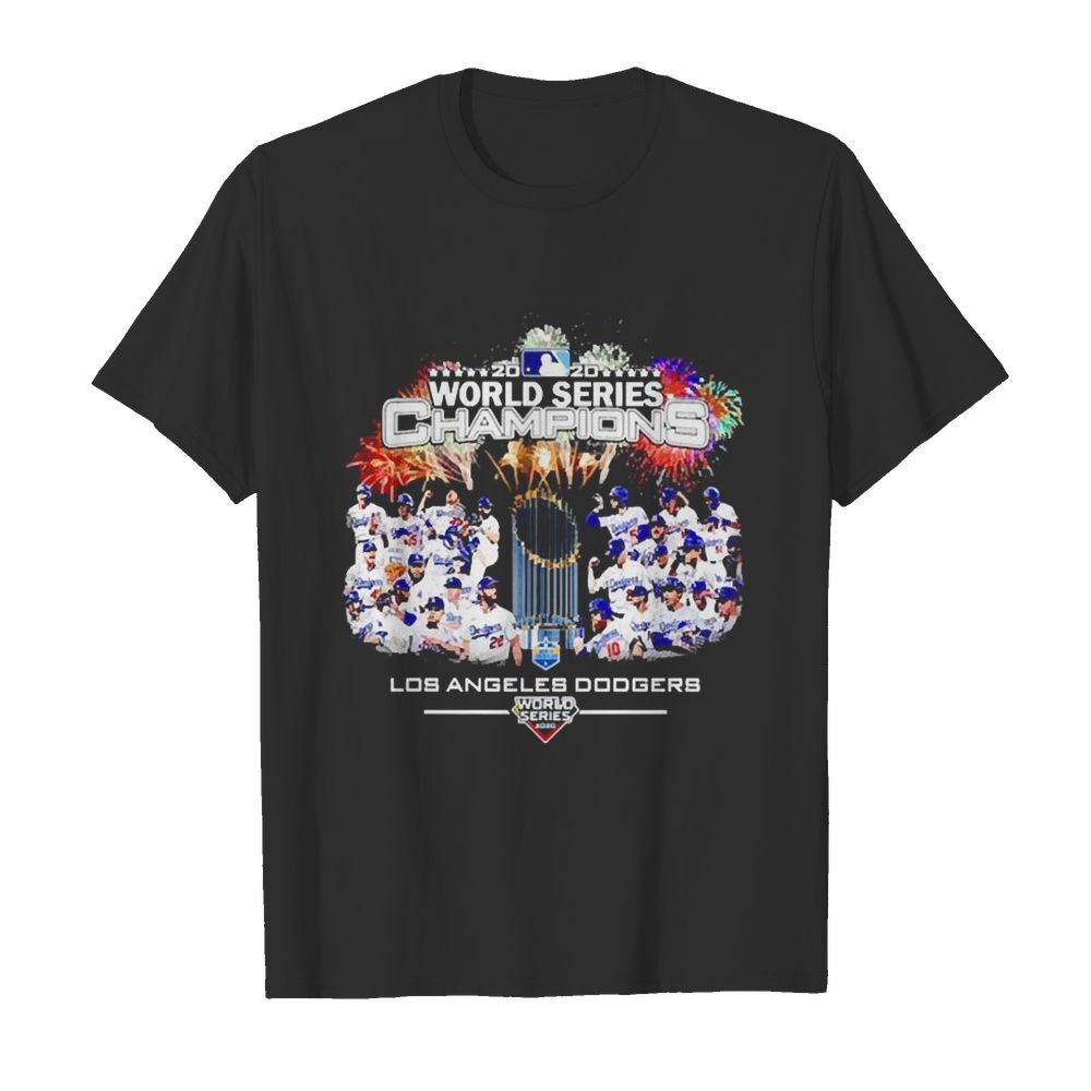 Los Angeles Dodgers 2020 World Series Champions  Classic Men's T-shirt