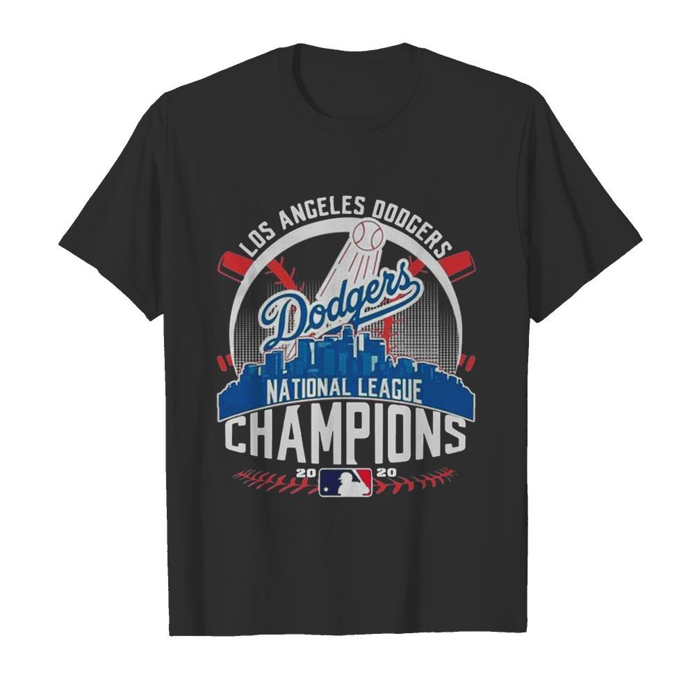 Los Angeles Dodgers Dodgers National League Champions 2020 LA Dodgers championship shirt