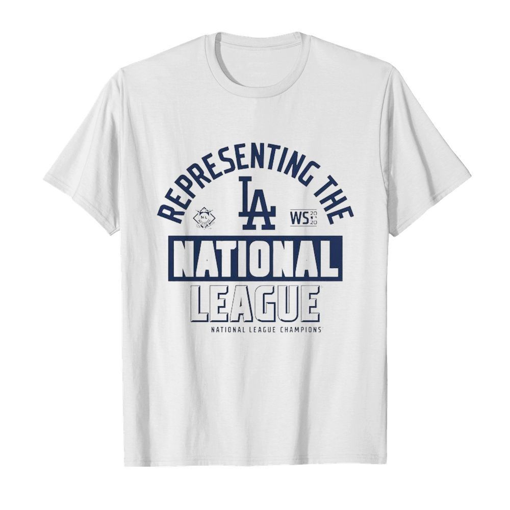 Los Angeles Dodgers Fanatics Branded 2020 National League Champions Locker Room shirt