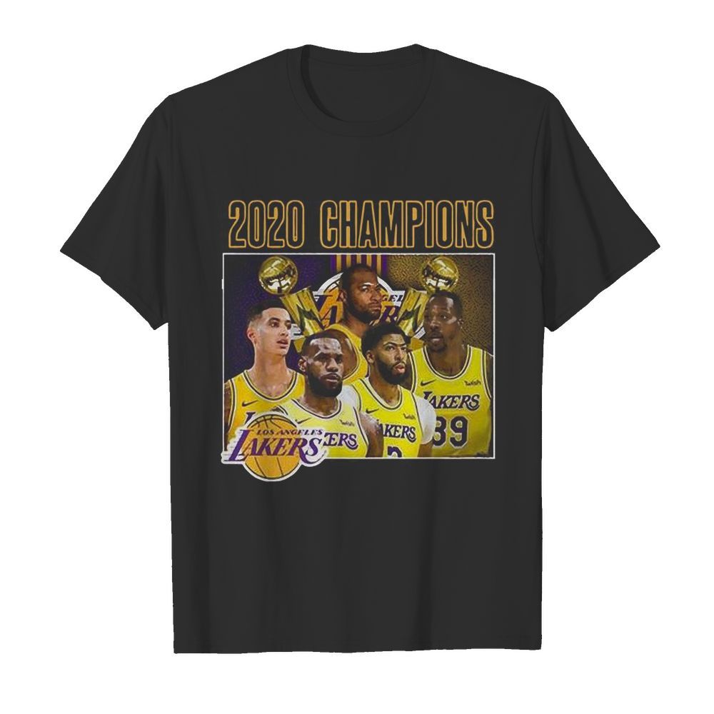 Los Angeles Lakers 2020 Champions shirt