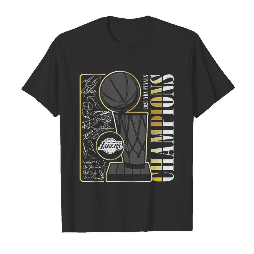 Los Angeles Lakers 2020 NBA Finals Champions shirt