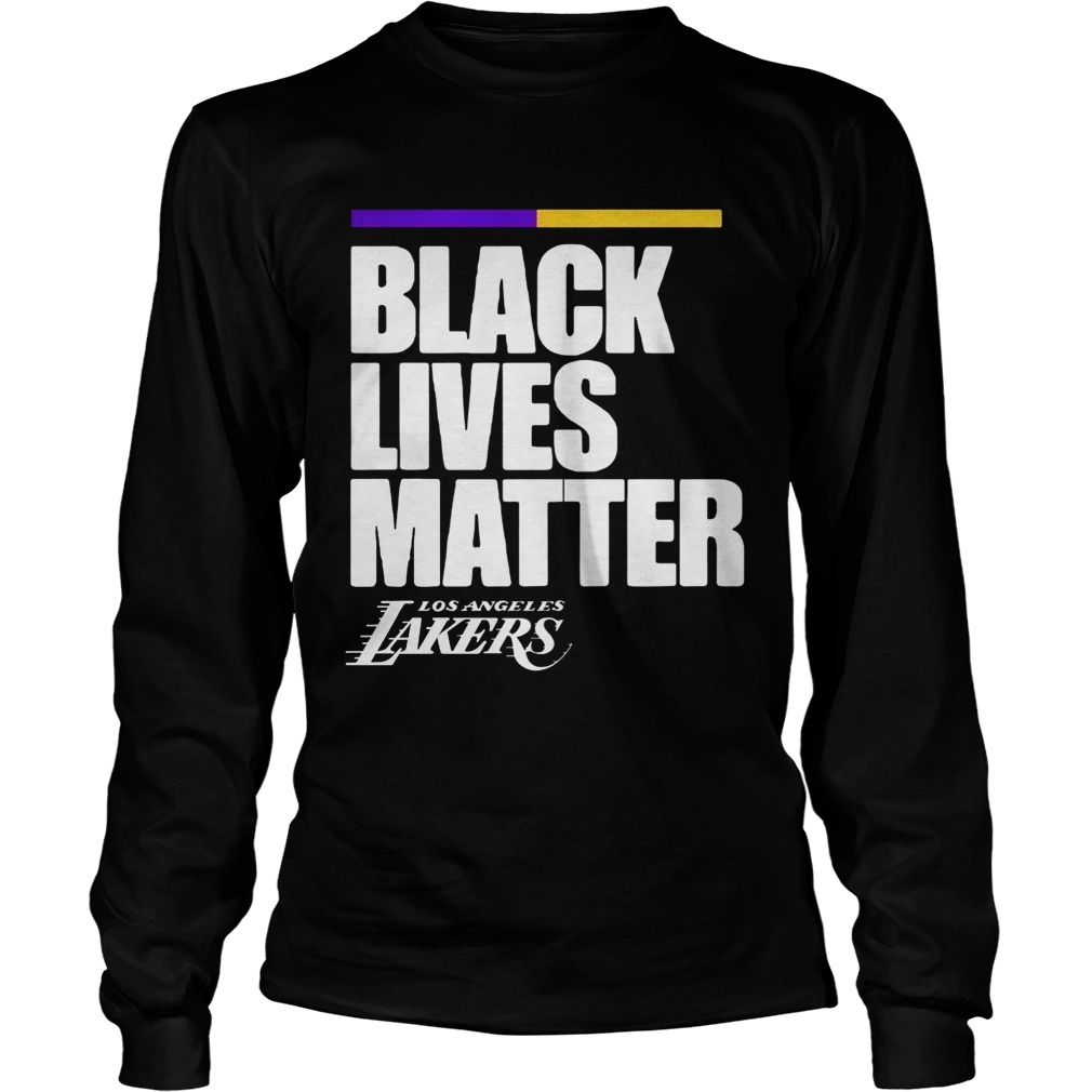 Los Angeles Lakers Black Lives Matter  Long Sleeve